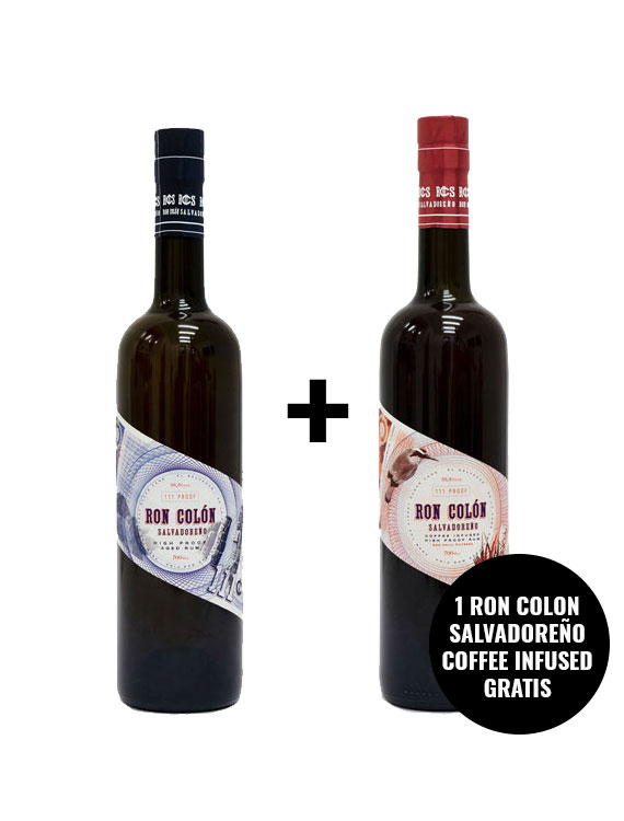 Ron Colon Salvadoreño + 1 Ron Colon Salvadoreño Coffee Infused