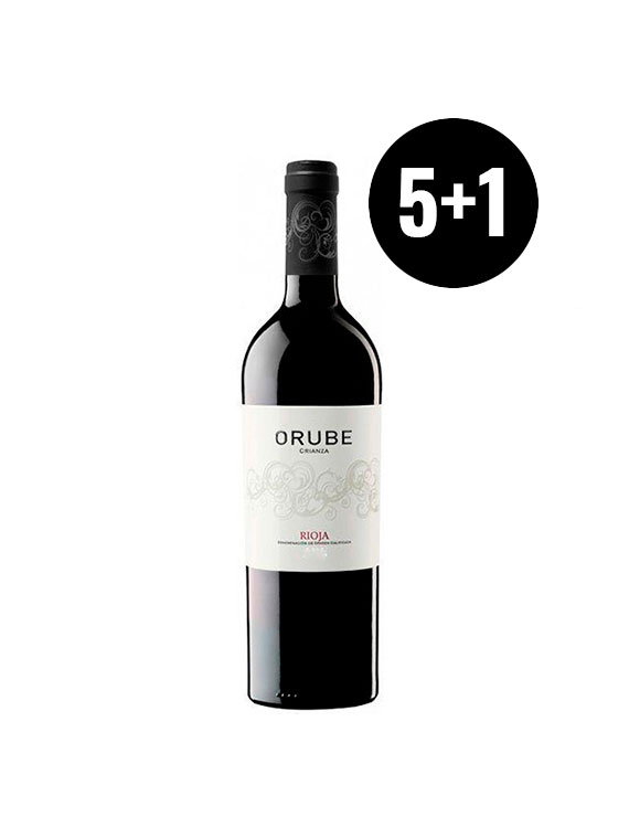 Caja Orube Crianza 5 + 1 Gratis